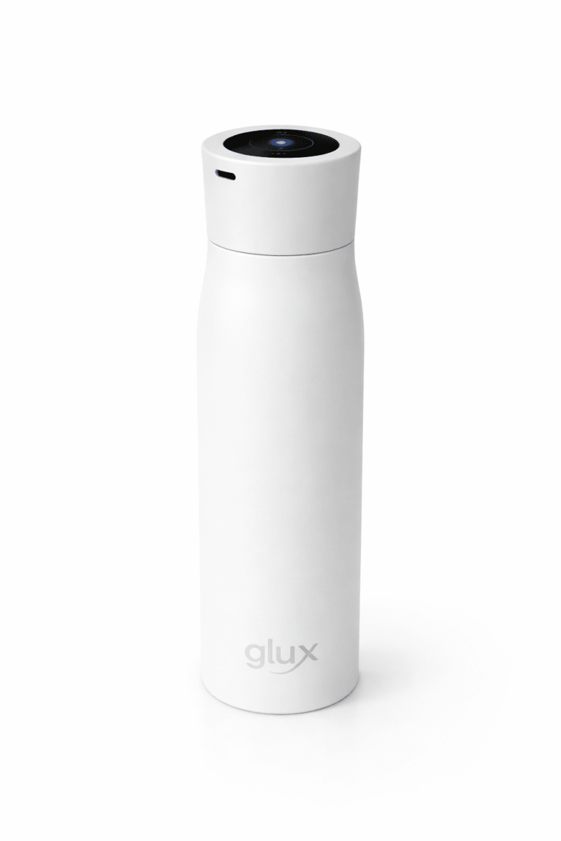 GluX Okos UV - C öntisztító kulacs – tiszta víz, okos emlékeztetőkkel - GluX