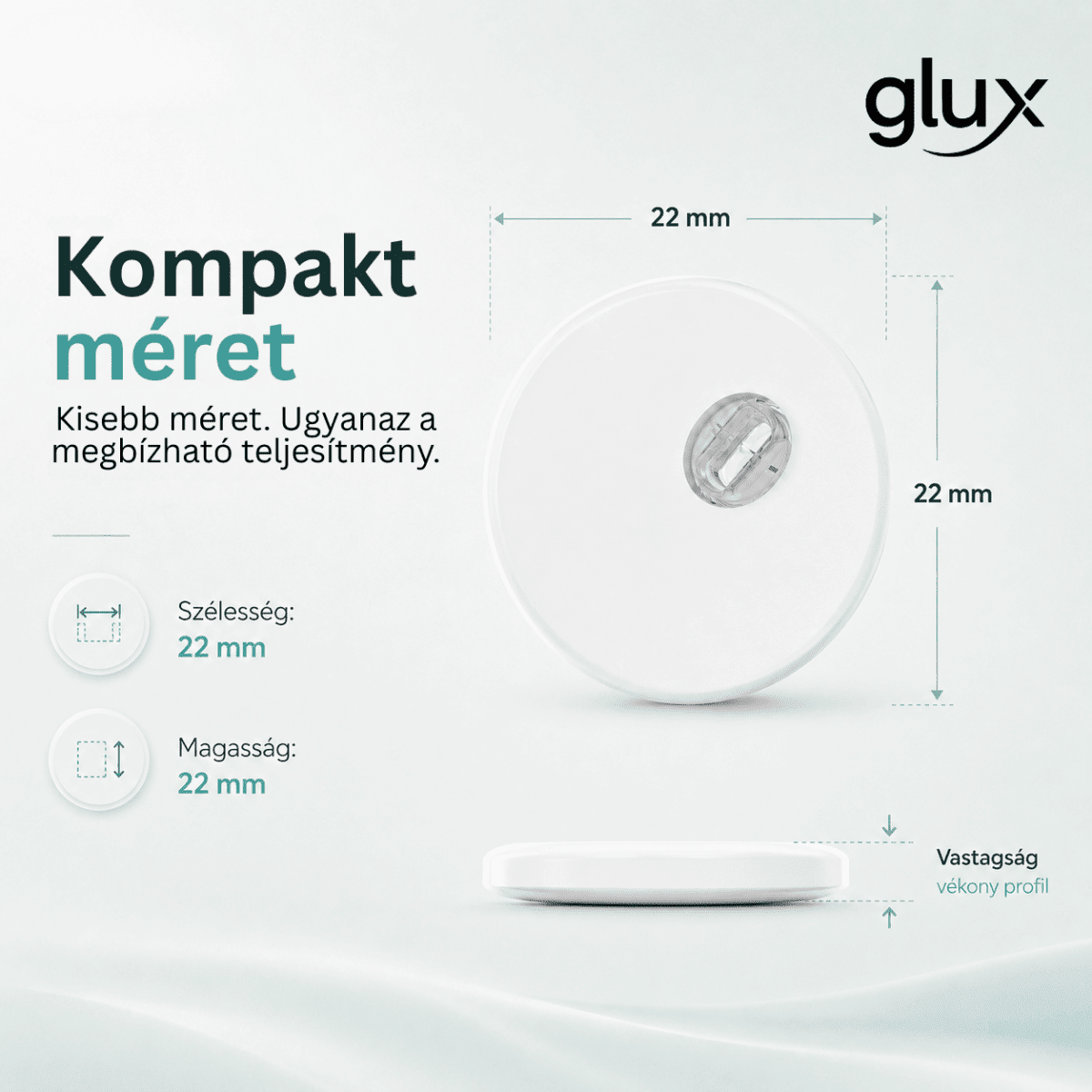 Linx folyamatos vércukormérő szenzor a folyamatos szöveti glükózmonitorozáshoz - GluX